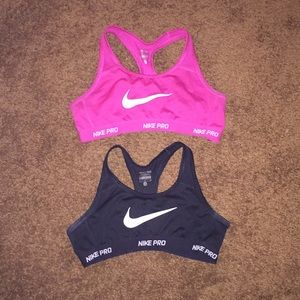Nike sports bras